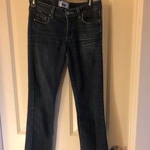 Paige Jeans peg straight size 27